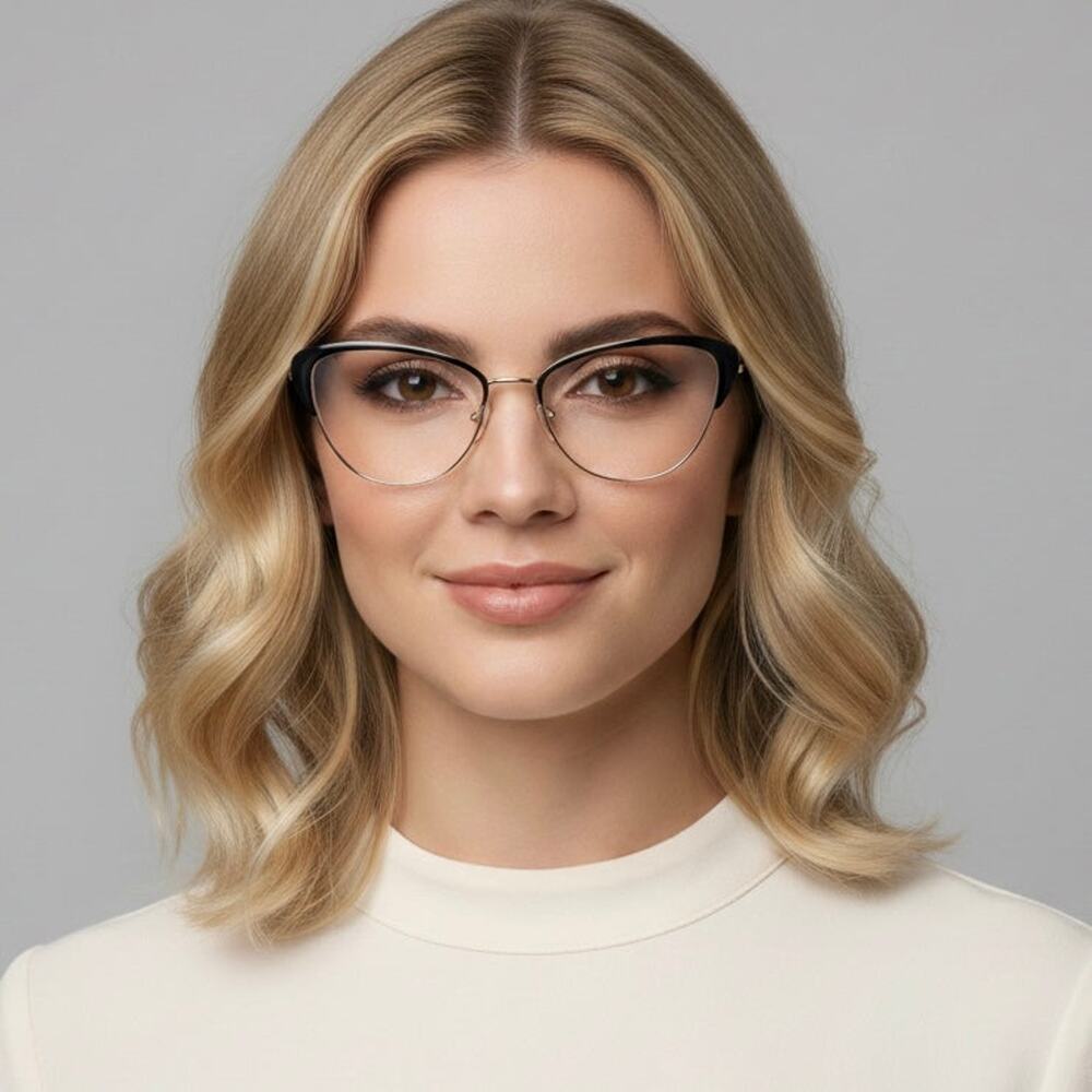 New, Garrett Leight Eyeglasses Vista G-BK 90291 Authentic